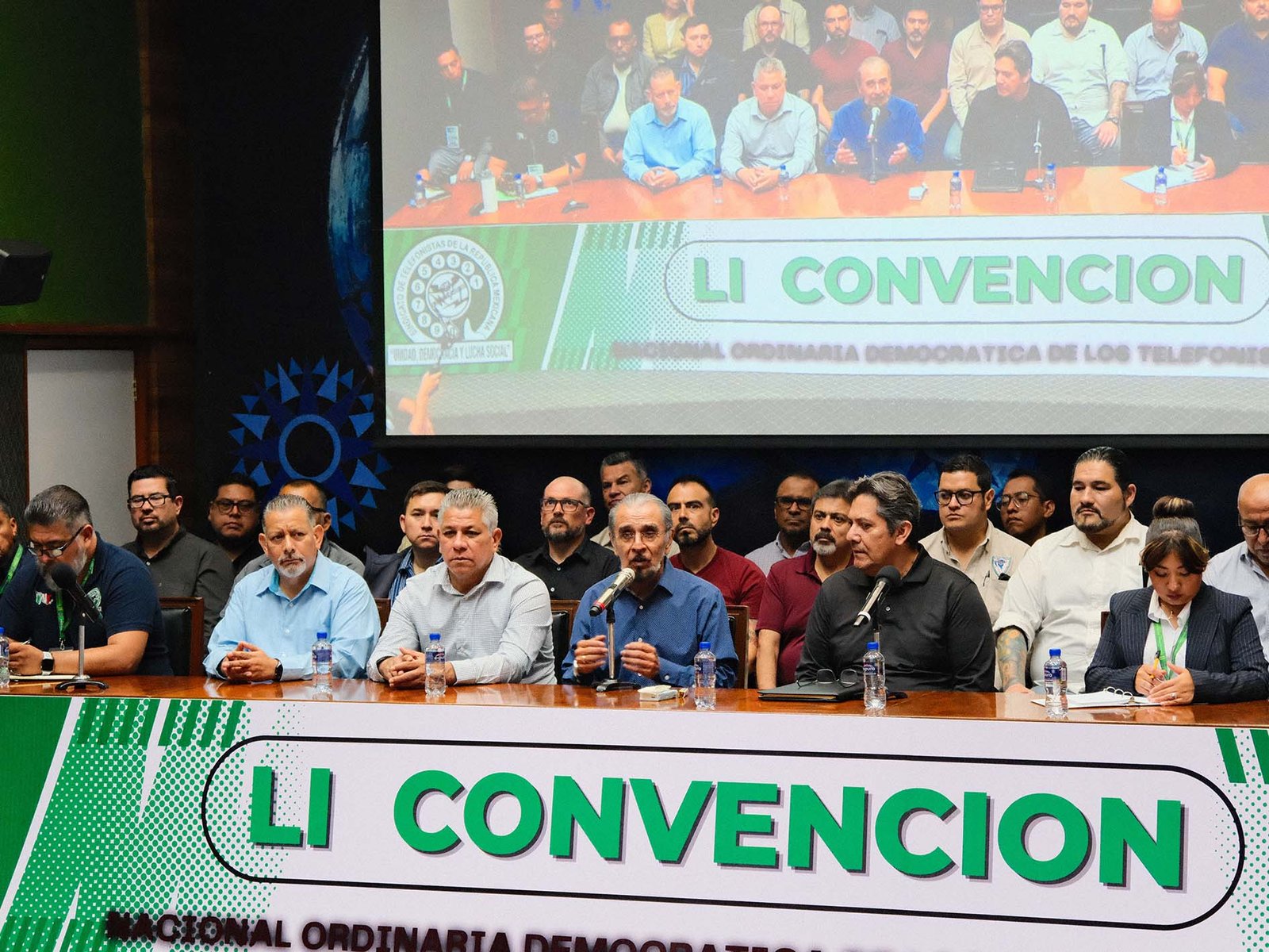 SINDETEL llega a la Convención Nacional del STRM